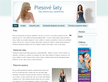 Tablet Screenshot of plesovesaty.sk